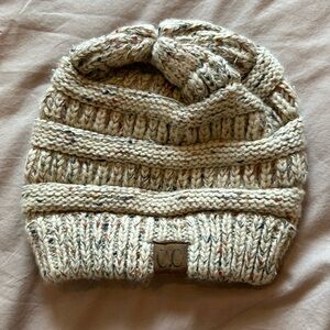 CC Chunky Cable Knit Hat